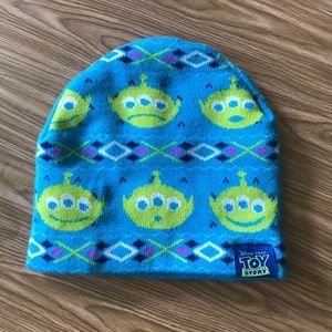 NWOT Toy Story Green Alien Knit Winter Hat
